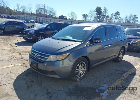 2012 Honda Odyssey Ex-L z USA, uszkodzony, nr VIN 5FNRL5H69CB011668